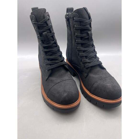 Mia Havenn Lace-Up Bootie – Black – 6 – NWOB - Picture 4 of 12